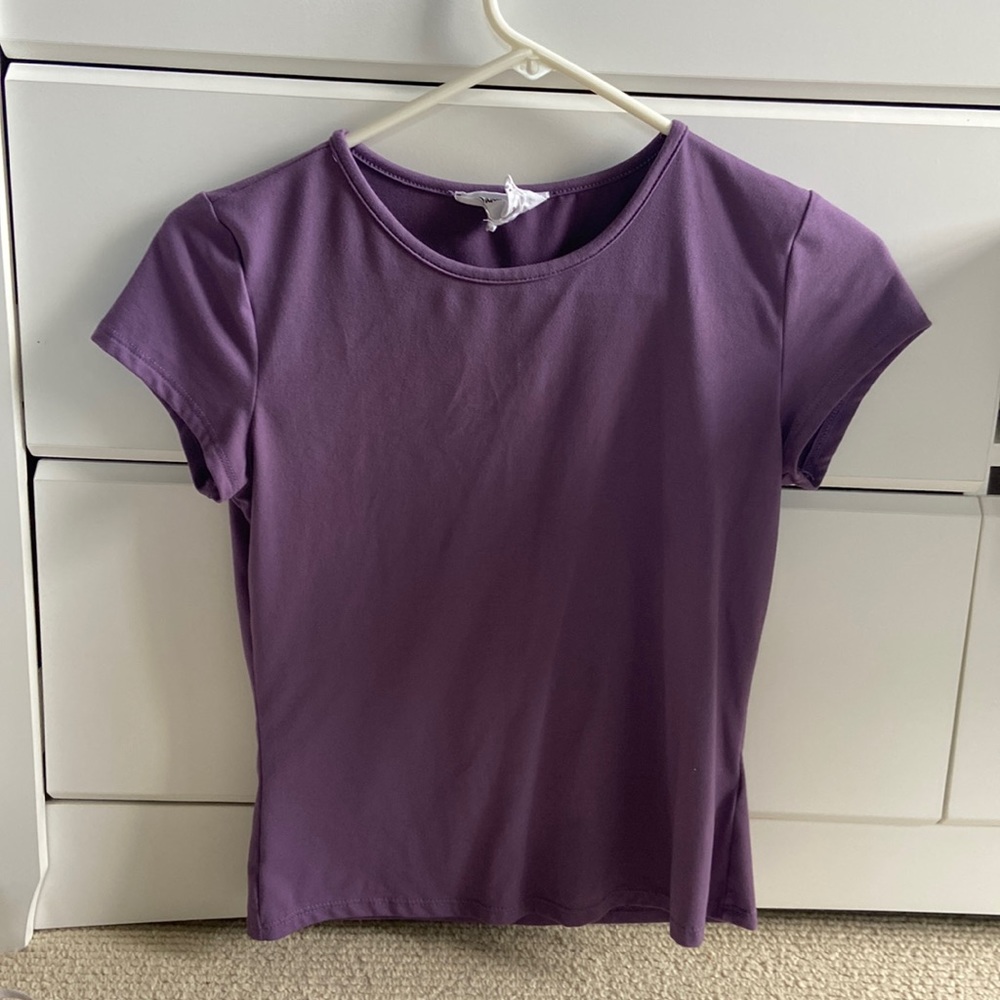 Purple Sadie and Sage T-Shirt from Dry Goods size XS